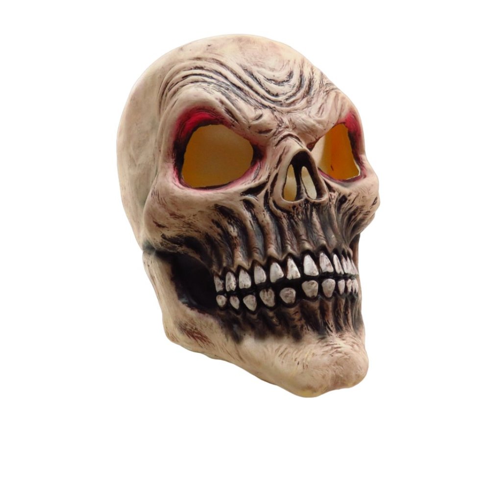 Full Head Rubber Halloween Mask Skull Zombie